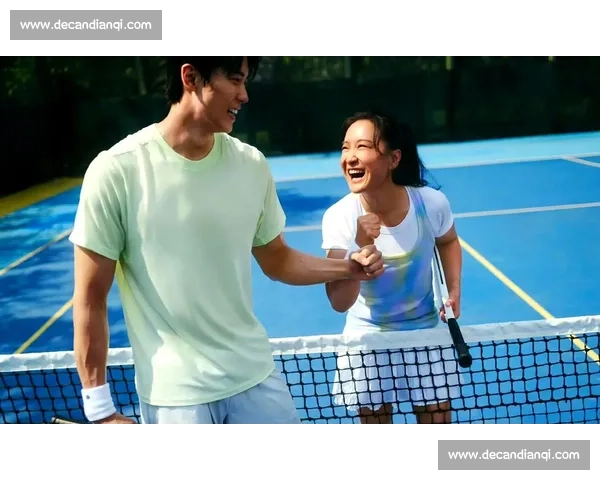 贾玲汪顺网球场燃爆!高马尾短裙造型掀起青春风暴 贾玲汪顺网球场燃爆!高马尾短裙造型掀起青春风暴